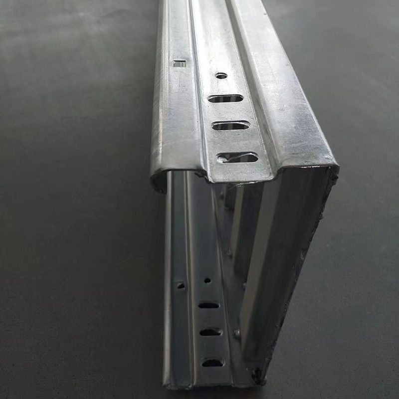 0.8-2.0mm Corrugated Cable Tray Steel / Aluminum For Cable Management System
