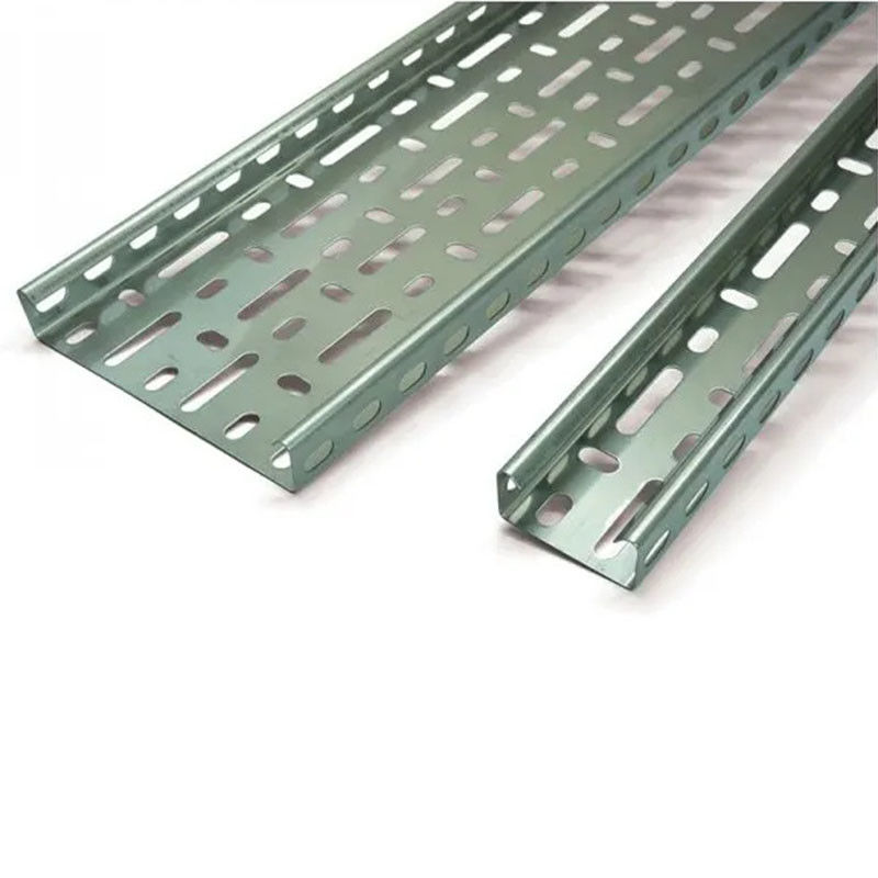 Fire Resistance Perforated Angle Tray ,  Cable SS Perforated Tray Smooth Surface Treatment