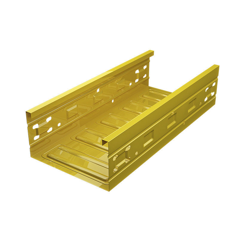 Silver Metal Cable Tray Easy Installation With Excellent Corrosion Resistance