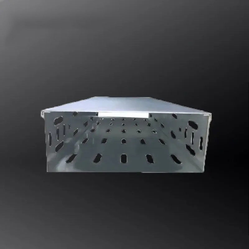 Smooth Metallic Perforated Cable Tray Types UV Resistance