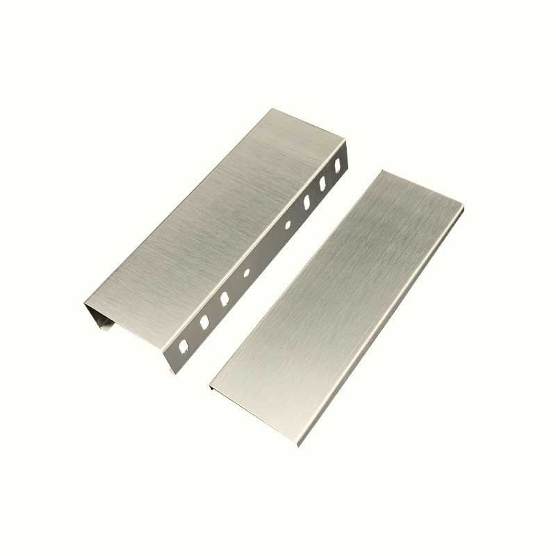 Polished SS 304 Cable Tray Hot Dip Galvanized Excellent Corrosion Resistance