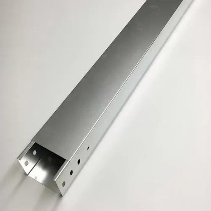 Polished SS 304 Cable Tray Hot Dip Galvanized Excellent Corrosion Resistance