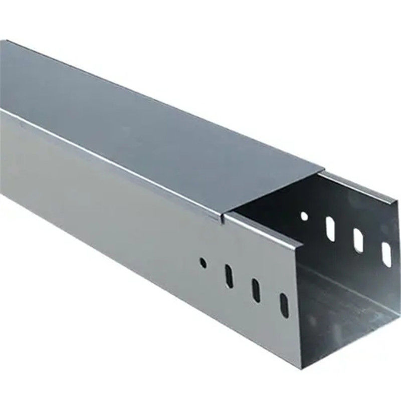304 Stainless Steel Electrical Cable Tray Types Customized Size For Industrial